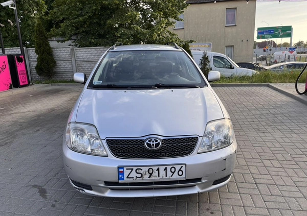 Toyota Corolla cena 7800 przebieg: 280000, rok produkcji 2003 z Szczecin małe 121